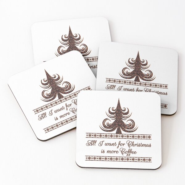 Item preview, all I want for Christmas is more coffee designed and sold by Arctia.