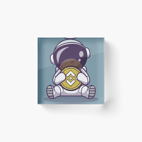 Item preview, Crypto Astronaut Binance coin designed and sold by Crypmetal.