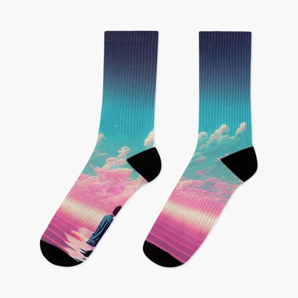 Item preview, Vaporwave Ocean Man designed and sold by wallycobra.