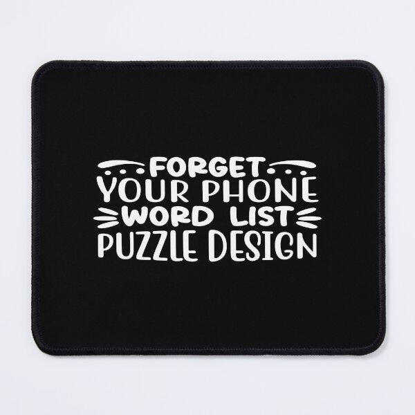 Item preview, Forget Your Phone World Last Puzzle Desing designed and sold by phassystore.