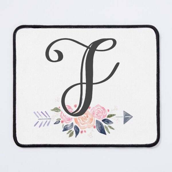 Item preview, Letter J Monogram Watercolor Roses designed and sold by MandyRosko.