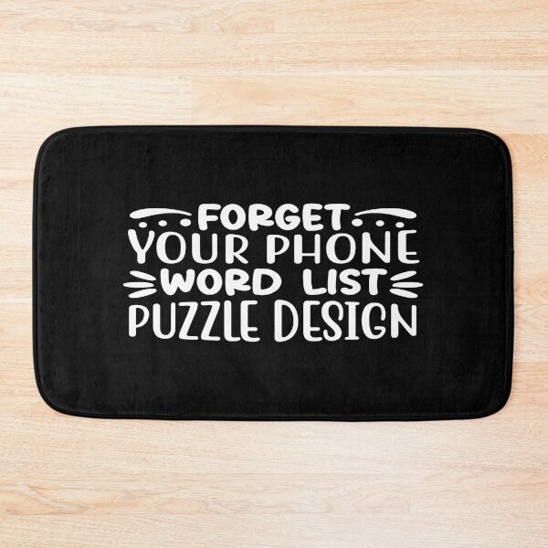 Item preview, Forget Your Phone World Last Puzzle Desing designed and sold by phassystore.