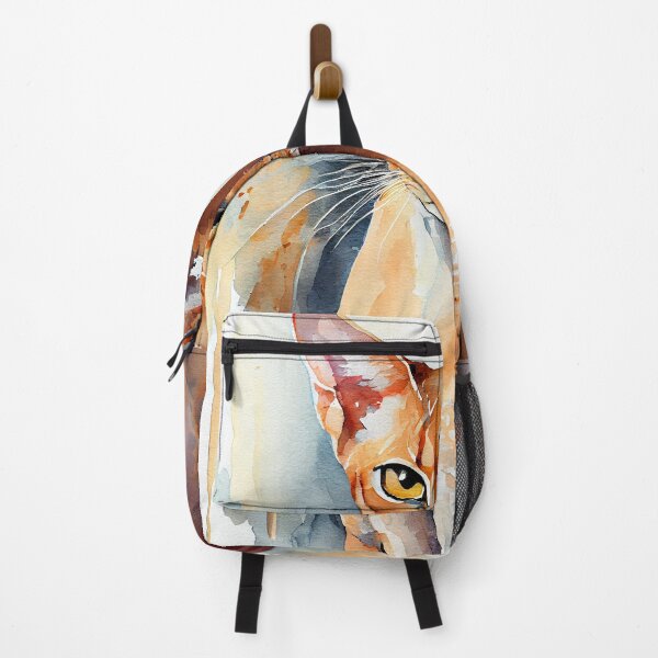Item preview, Abyssinian Cat - Watercolor paint designed and sold by ABArtByAlexST.