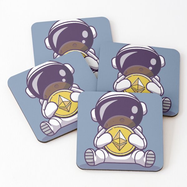 Item preview, Crypto astronaut Ethereum eth coin designed and sold by Crypmetal.