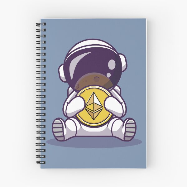 Item preview, Crypto astronaut Ethereum eth coin designed and sold by Crypmetal.