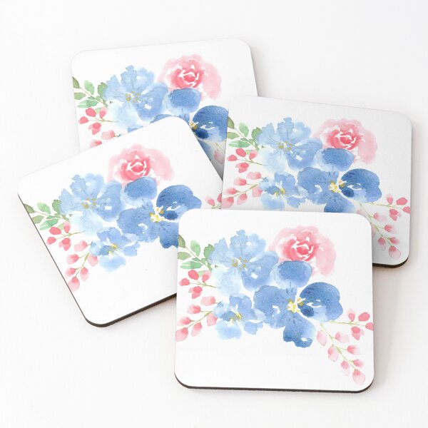 Artikelvorschau, Niedlicher Aquarellblumenstrauß entworfen und verkauft von ApricotBlossom.