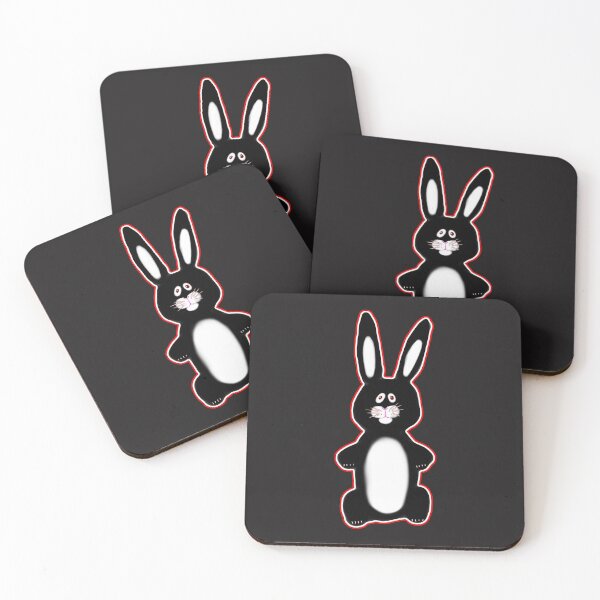 Item preview, Black  bunny  designed and sold by Pontom46.