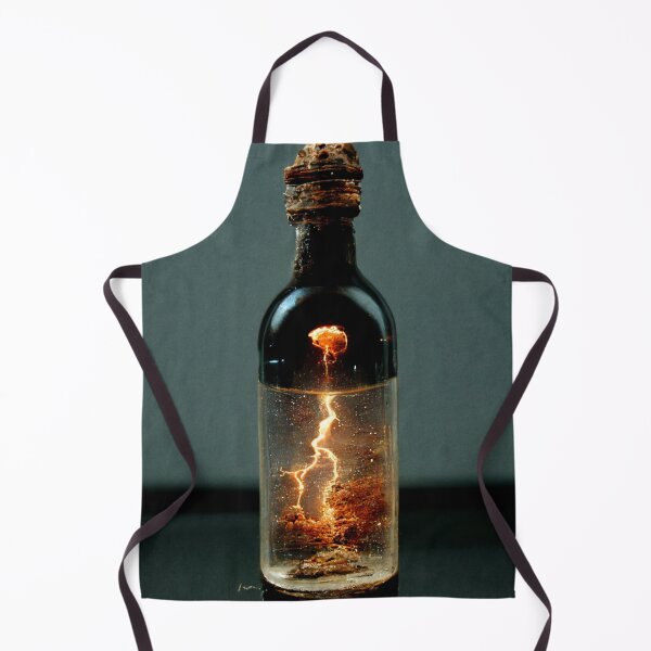 Item preview, Lightning Captured in an Old Glass Bottle designed and sold by Galviato.