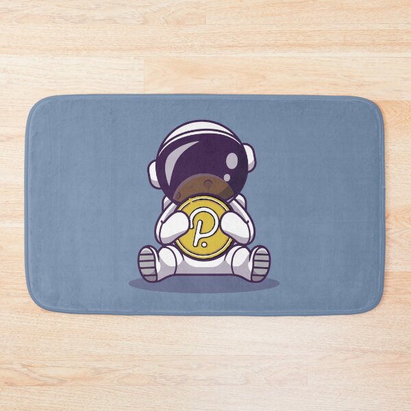 Item preview, Crypto astronaut Polkadot coin designed and sold by Crypmetal.