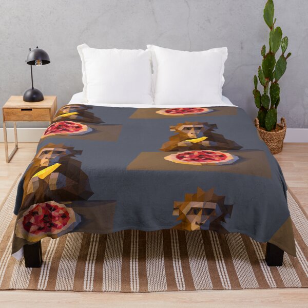 Item preview, Monkey Eating a Pizza Collection: 4 designed and sold by d3din5ide.