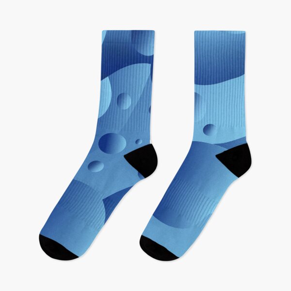 Item preview, Floating bubbles modern graphic blue designed and sold by TipTopTapo.