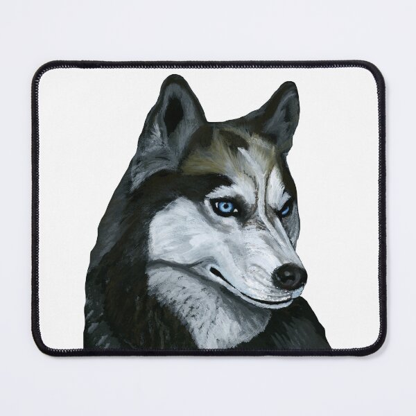 Item preview, Blue-Eyed Husky || Watercolor Art by Sulazen designed and sold by SULAZEN.