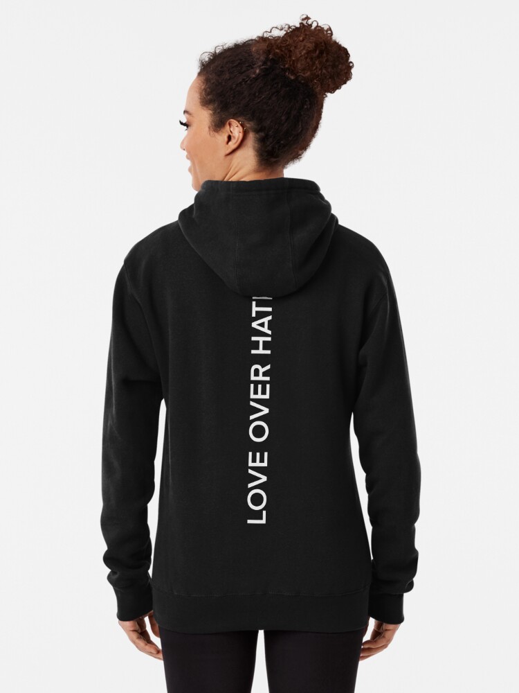 Love Over Hate Men's Hoodie