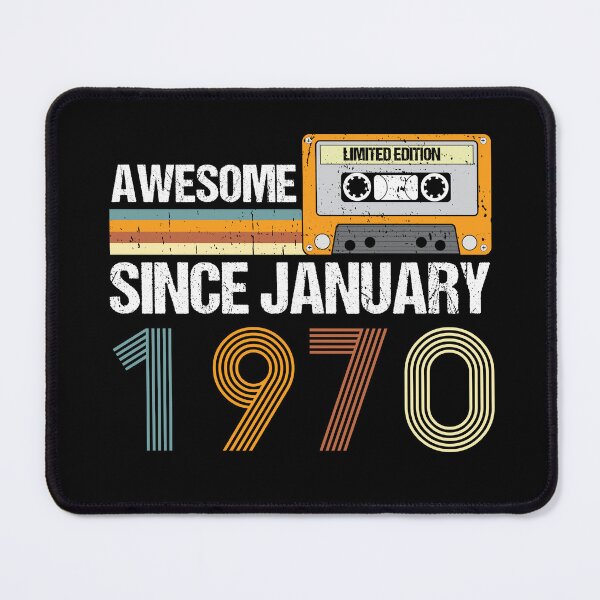 Item preview, Awesome Since January 1970 | 53th Birthday Gifts | 53 Years Old Gifts designed and sold by AMINE ★★★★★.