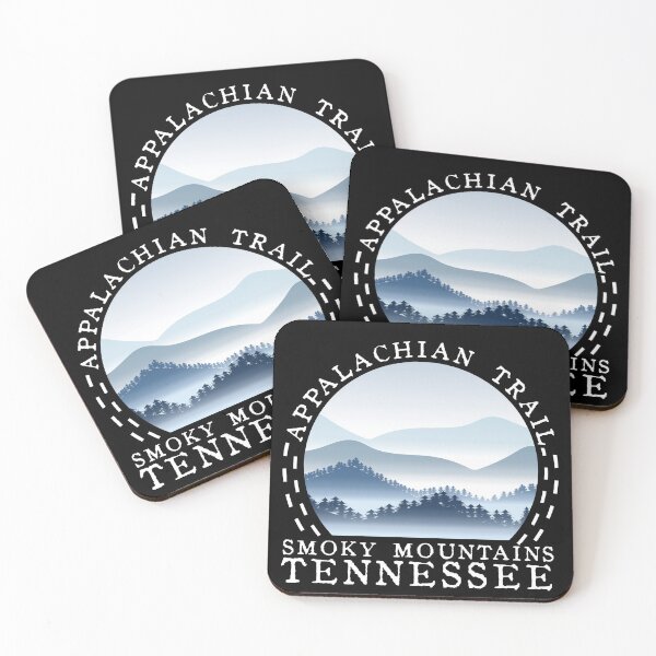 Item preview, Appalachian Trail Hikers Hiking at Smoky Mountains Tennessee designed and sold by CharJens.