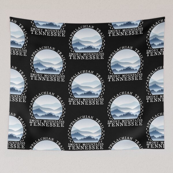 Item preview, Appalachian Trail Hikers Hiking at Smoky Mountains Tennessee designed and sold by CharJens.