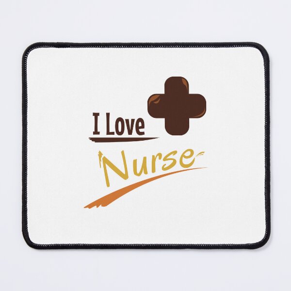 Item preview, I love nurse designed and sold by AboutIm4U.