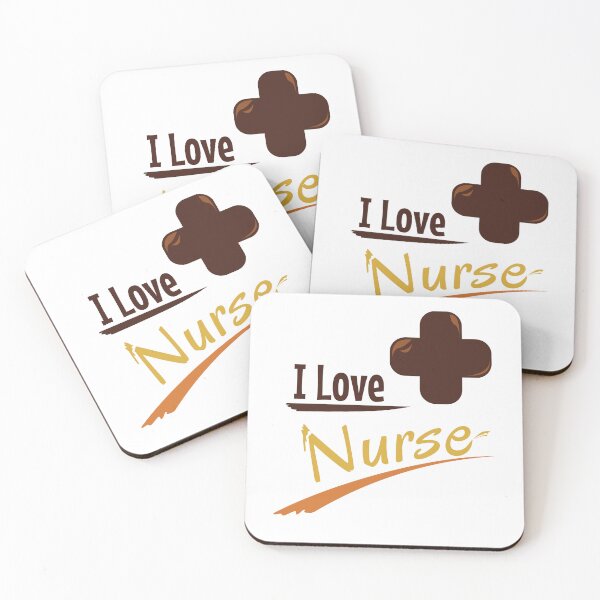 Item preview, I love nurse designed and sold by AboutIm4U.