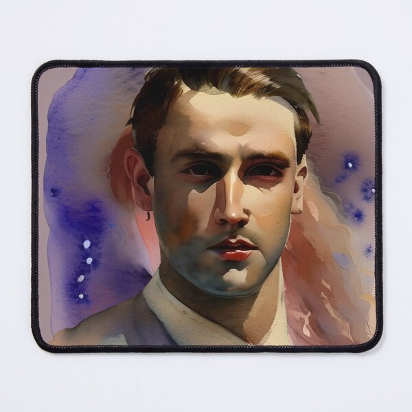 Item preview, Original vintage male portrait, Custom masculine male portrait, Portrait painting man, Vintage art, Vintage male portrait art designed and sold by Artsareus.