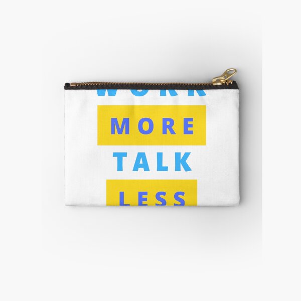 Item preview, Work More Talk Less designed and sold by ShopofAll.