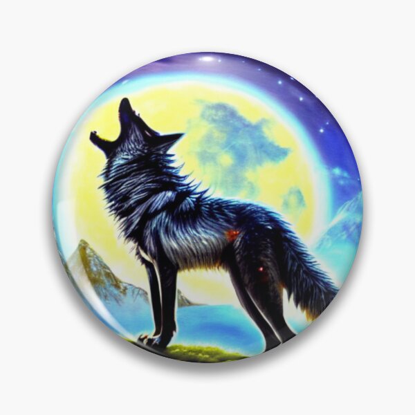 Item preview, Black Wolf Moon  designed and sold by MMwolfdogden.