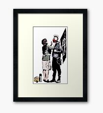 Banksy - Anarchist And Mother Framed Print