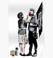 Banksy - Anarchist And Mother Poster