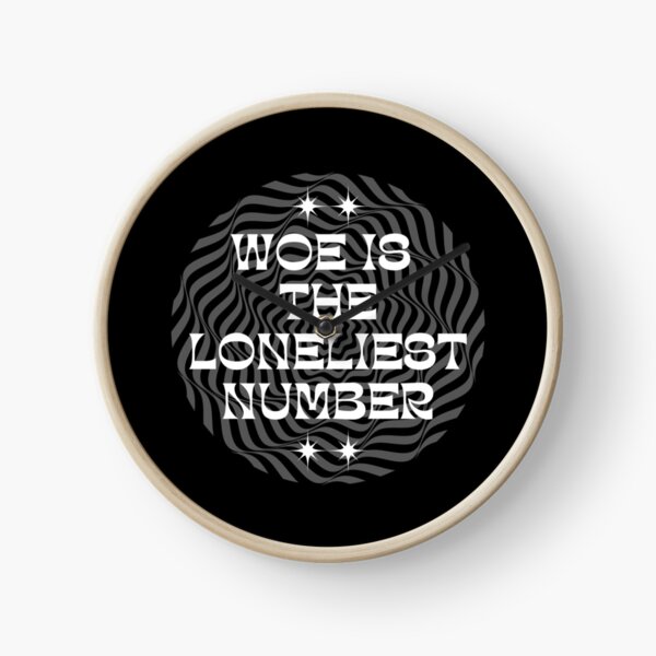 Item preview, woe is the loneliest number designed and sold by BloompodDesigns.