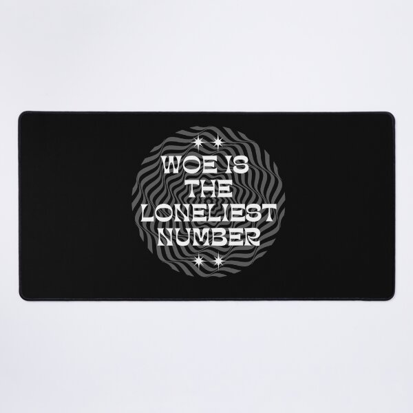 Item preview, woe is the loneliest number designed and sold by BloompodDesigns.