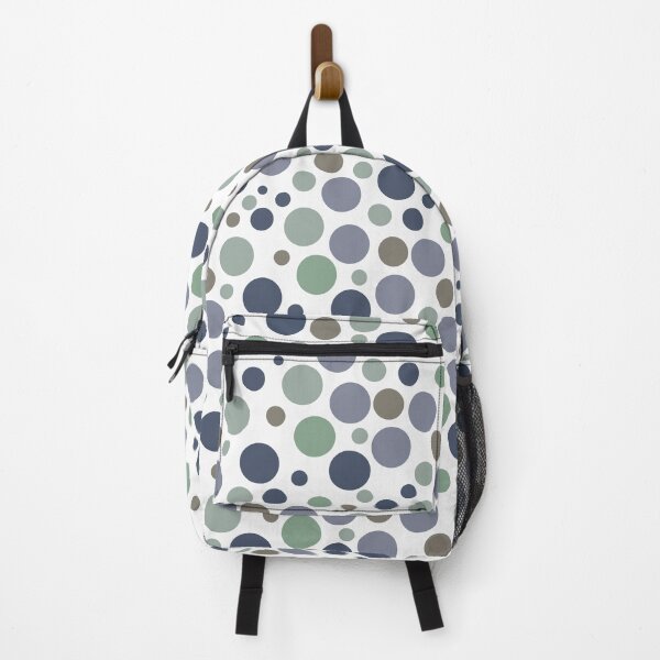 Item preview, Simple and Modern Subdued Bright Green, Purple and Blue Polka Dot Pattern Texture designed and sold by Christopher McGuire.