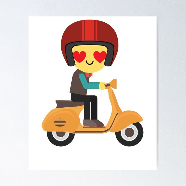 Item preview, Scooter Emoji   designed and sold by HippoEmo.