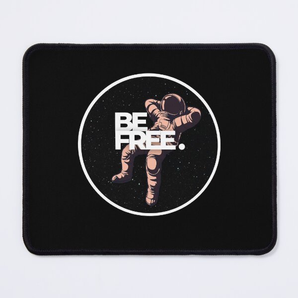 Item preview, Be Free Astronaut Black designed and sold by derendesign.