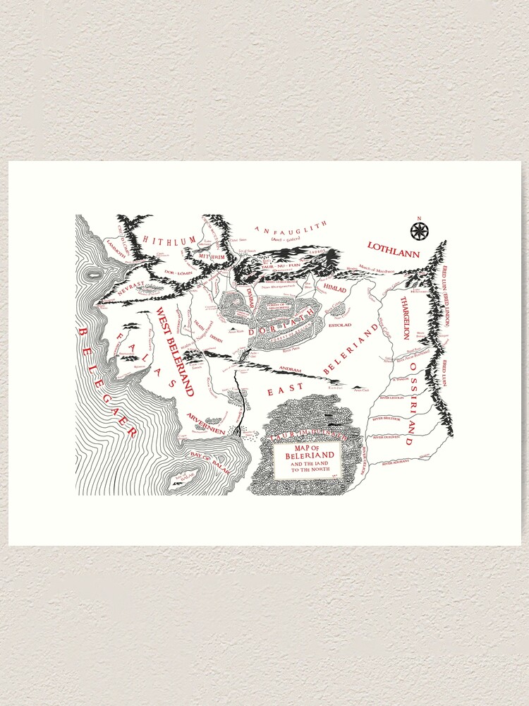 Map of Camp Halfblood DIGITAL DOWNLOAD - Literary Art Print