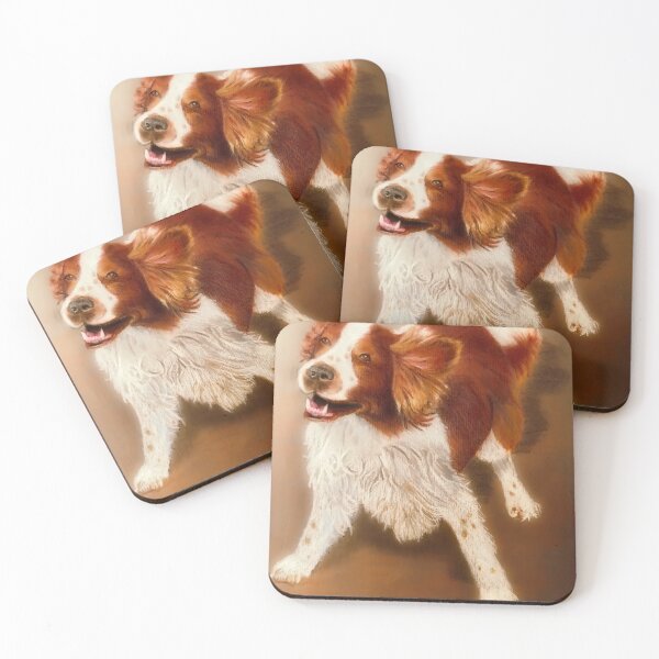 Item preview, Welsh Springer Spaniels are the best designed and sold by Karen Harding Art and Illustration .