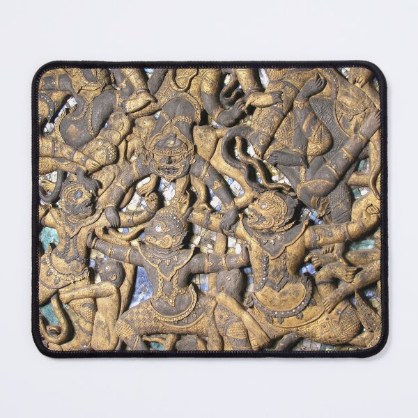 Item preview, Buddhist Golden Bas Relief Sculpture Laos designed and sold by worldways.
