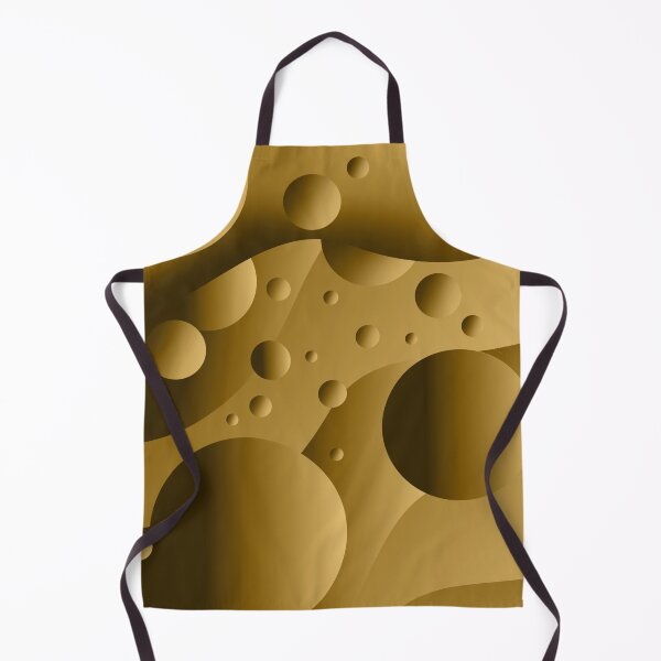 Item preview, Floating bubbles modern graphic dark ochre designed and sold by TipTopTapo.