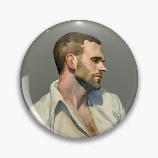 Item preview, Original vintage masculine male portrait, Custom male portrait, Portrait painting man, Vintage art,  Vintage male portrait art designed and sold by Artsareus.
