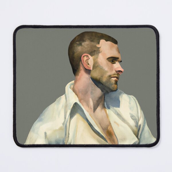 Item preview, Original vintage masculine male portrait, Custom male portrait, Portrait painting man, Vintage art,  Vintage male portrait art designed and sold by Artsareus.