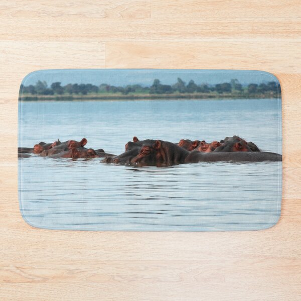 Item preview, Hippo Herd Omo River Africa designed and sold by worldways.