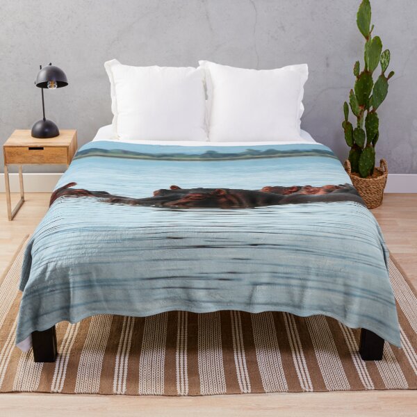 Item preview, Hippo Herd Omo River Africa designed and sold by worldways.