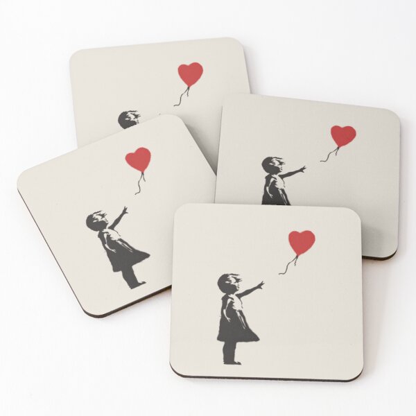 Item preview, Banksy Girl With Balloon Poster designed and sold by Teetans.