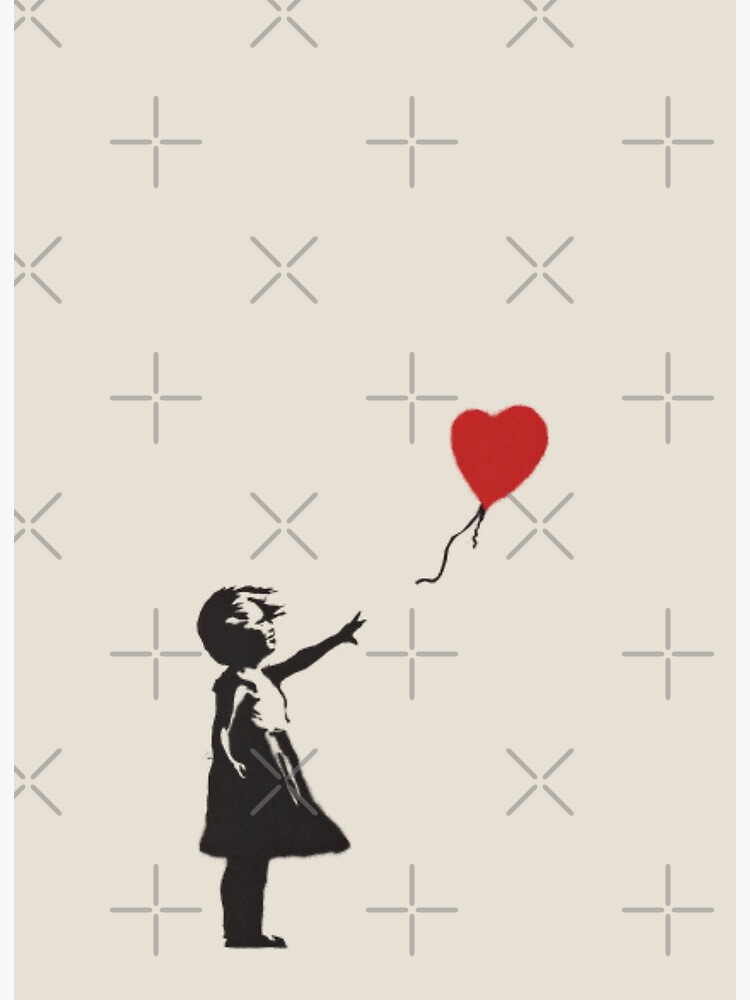 Banksy Girl With Balloon | The Trendy Art