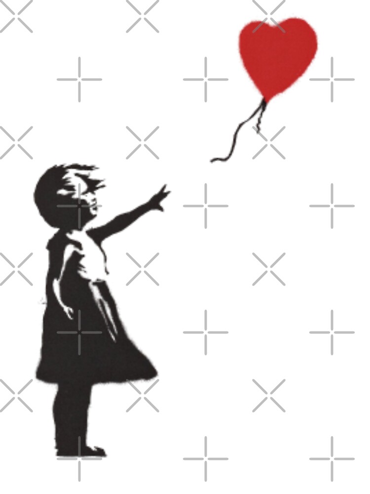 Amazon.com: Banksy Balloon Girl Banksy Red Balloon Girl Wall