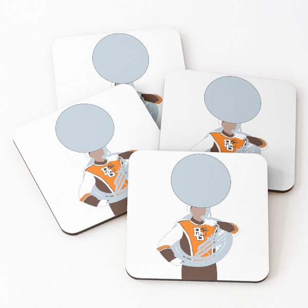 Item preview, BGSU Falcon Marching Band Sousaphone designed and sold by mistyreneelove.