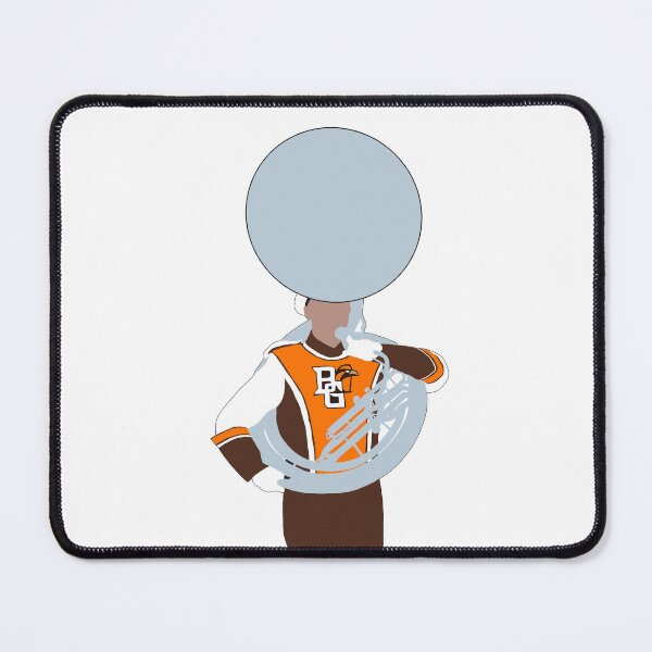 Item preview, BGSU Falcon Marching Band Sousaphone designed and sold by mistyreneelove.