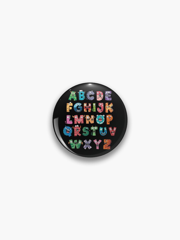 Alphabet Lore Pins and Buttons for Sale