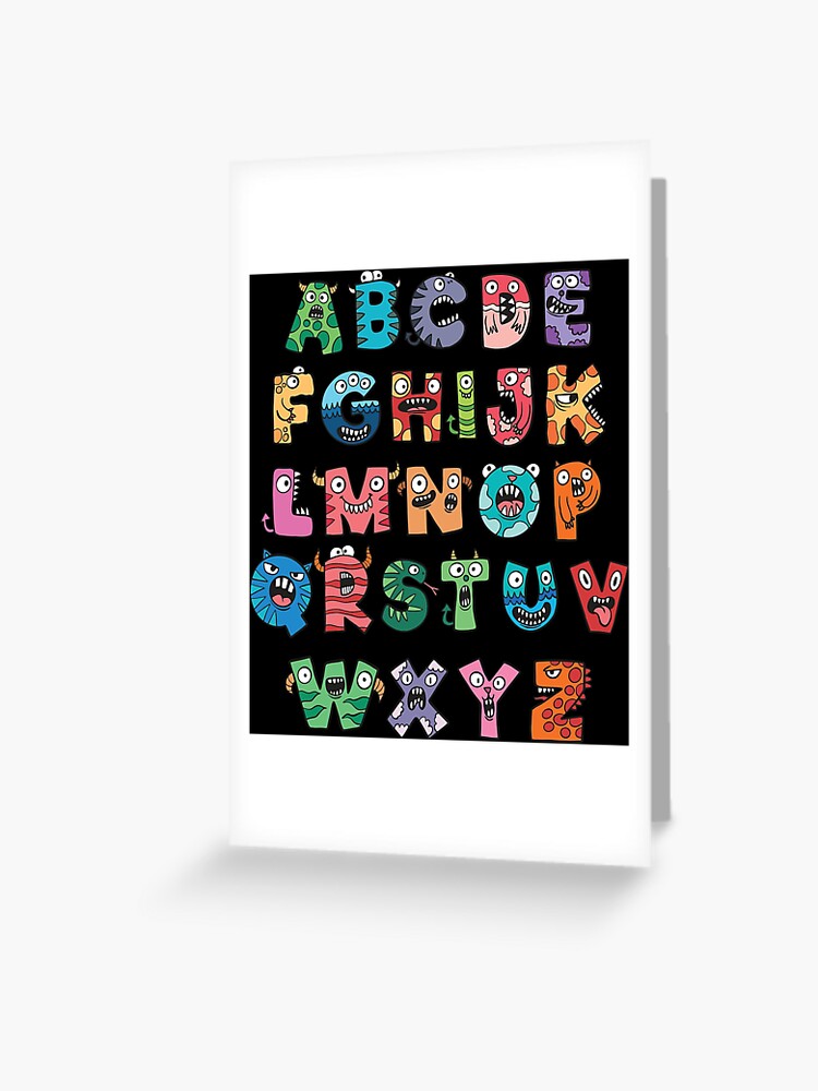 Alphabet Lore h | Greeting Card
