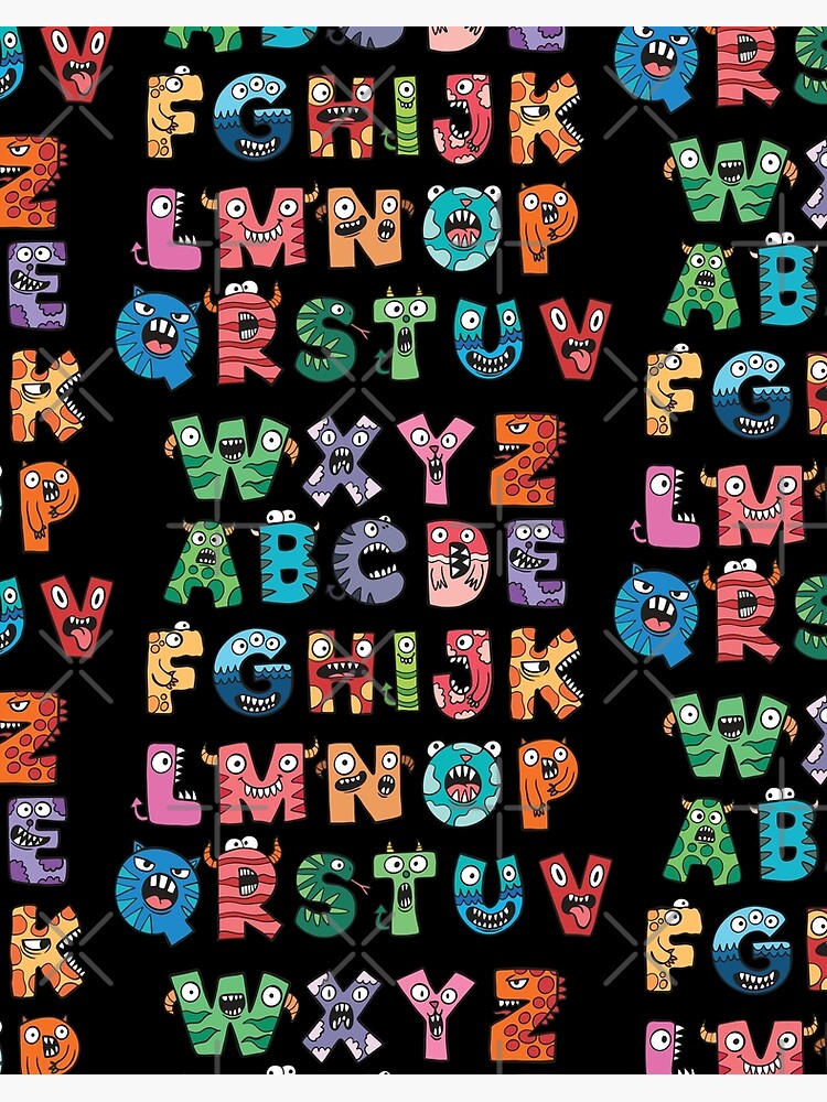 alphabet lore lore alphabet lore cats | Art Board Print