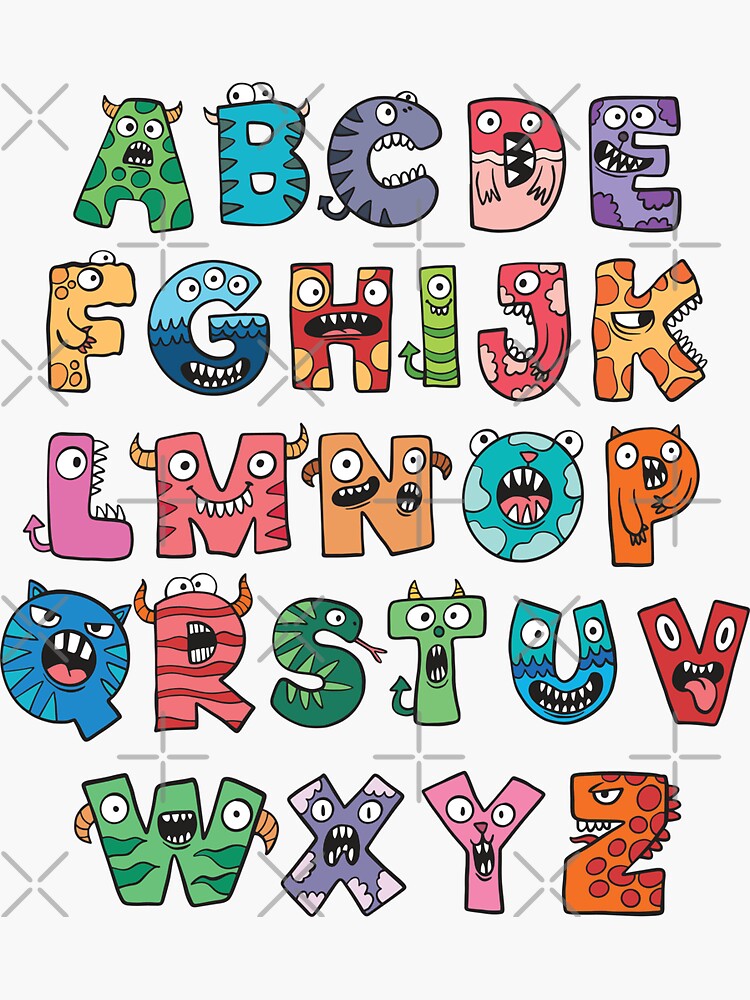 Alphabet Lore Letter S Sticker