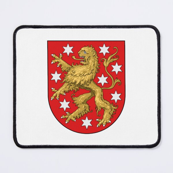 Item preview, Coat of arms of Thuringia designed and sold by HeraldryCabinet.